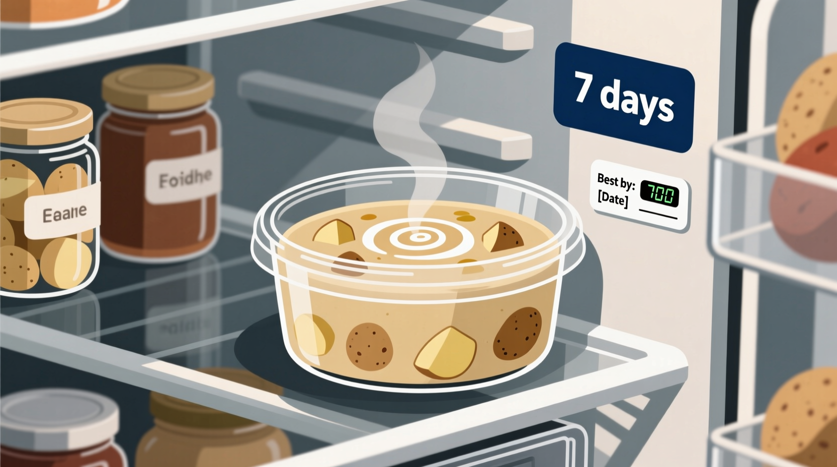 Potato Soup Fridge Life: 3-4 Days (With Storage Tips)