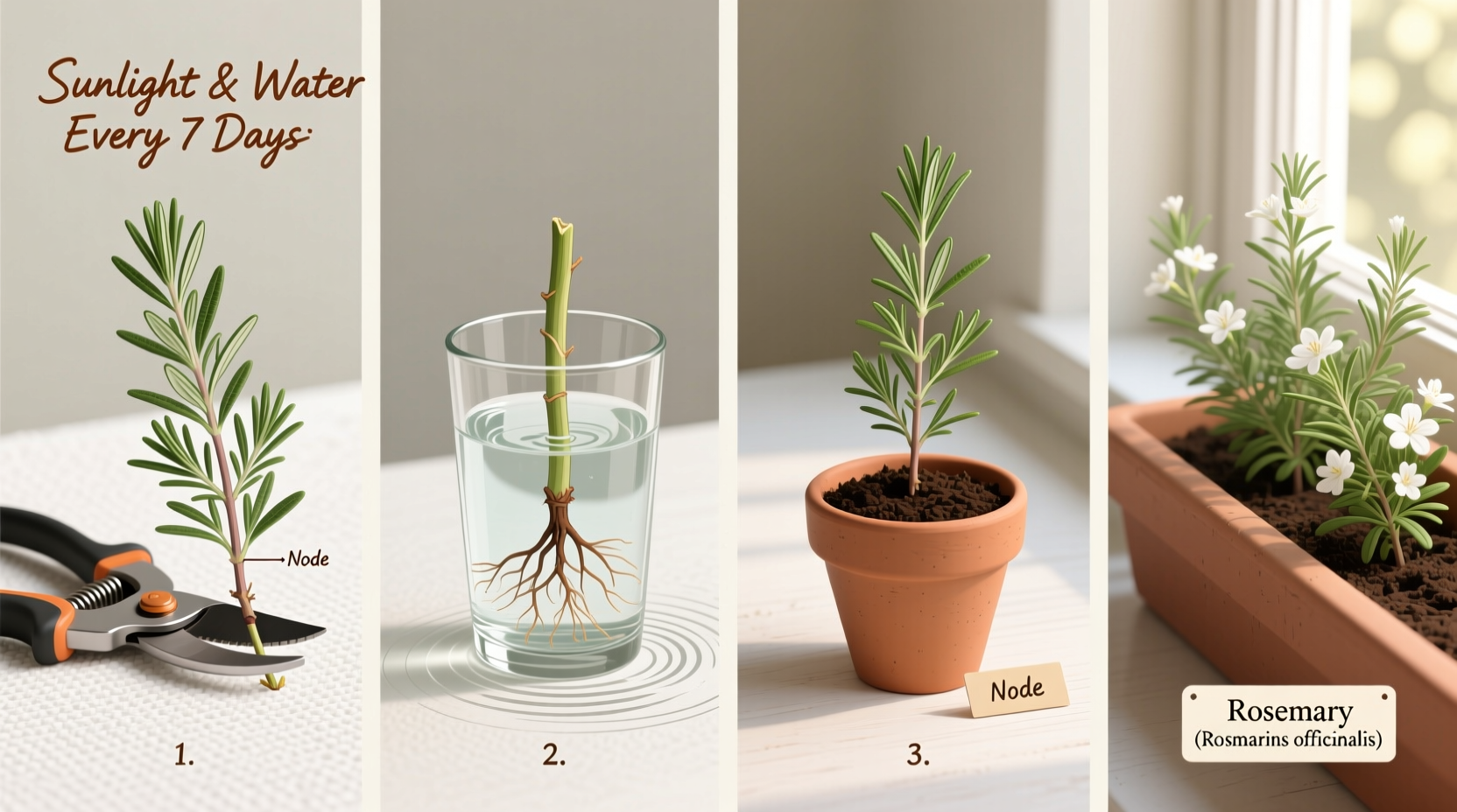 How To Grow Rosemary From A Cutting