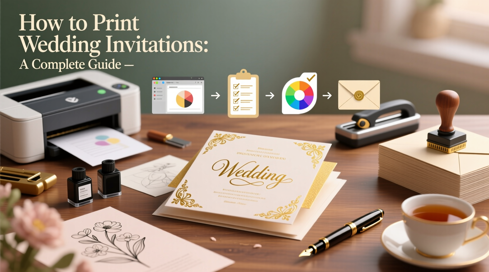 how to print wedding invitations