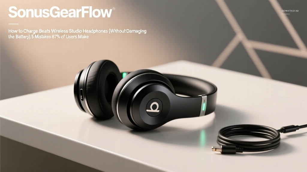 How To Charge Beats Wireless Studio Headphones (2026)