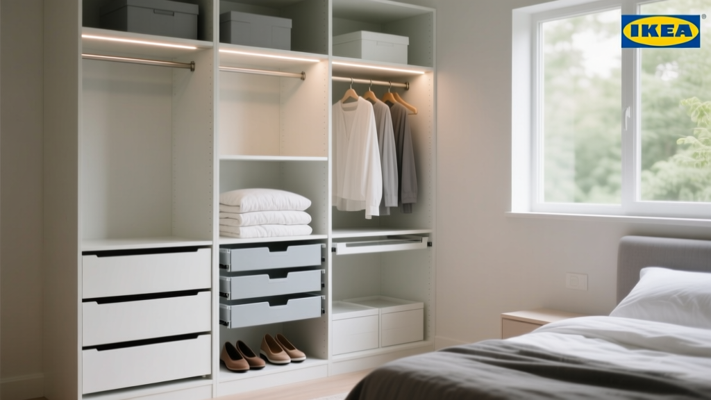 Best IKEA Bedroom Closet Storage Solutions (2024)
