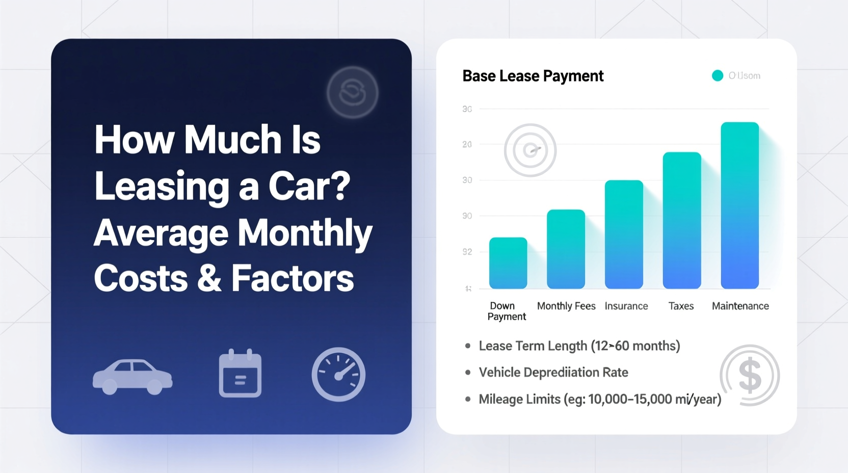 how much is leasing a car