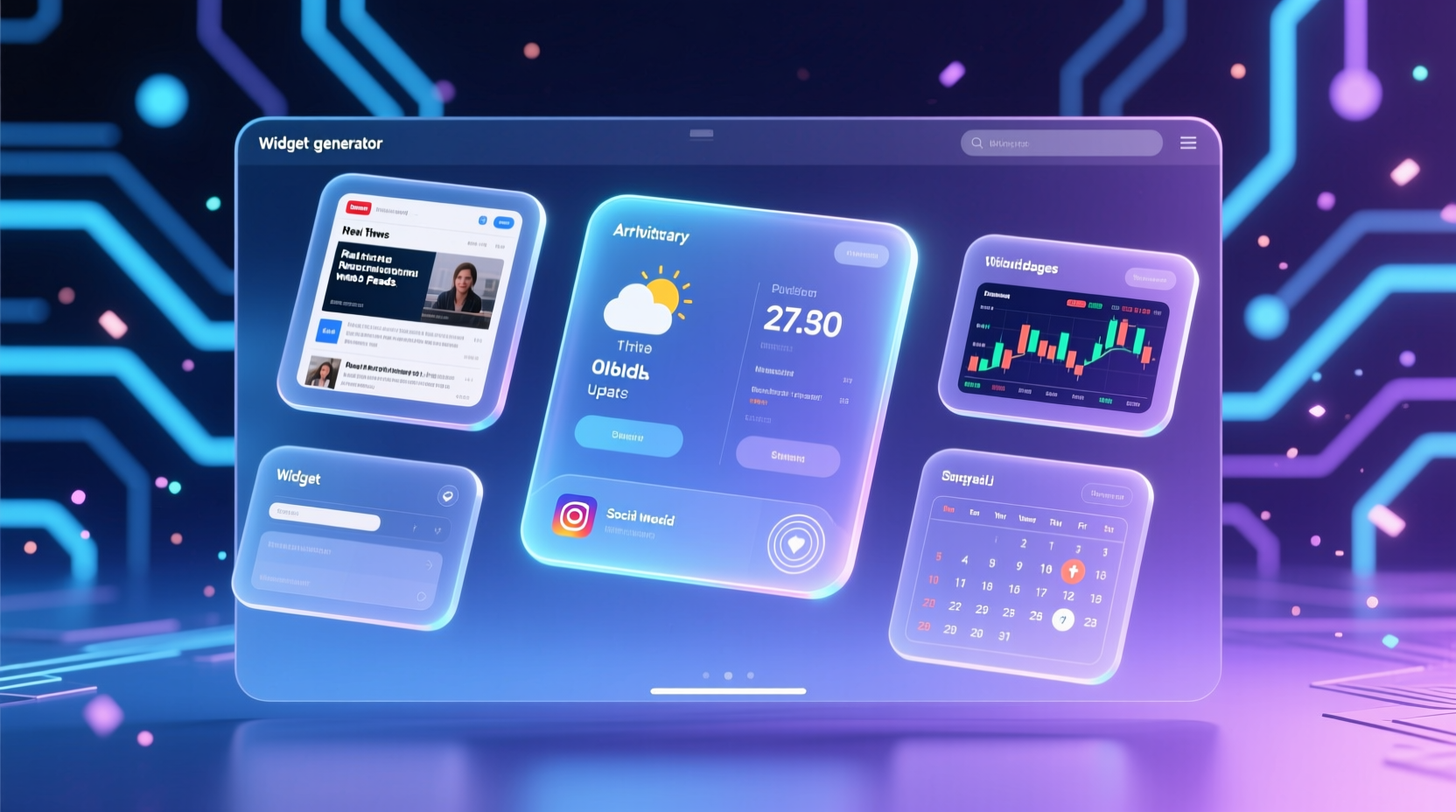 snippage makes desktop widgets from any web page