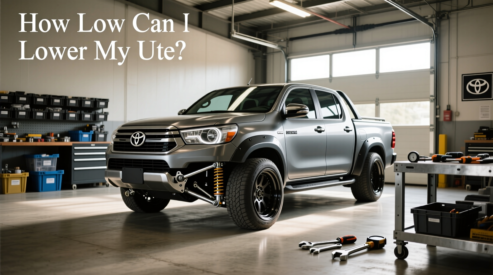 How to Choose Toyota Hilux Lowering Kit, How Low Can I Lower My Ute?