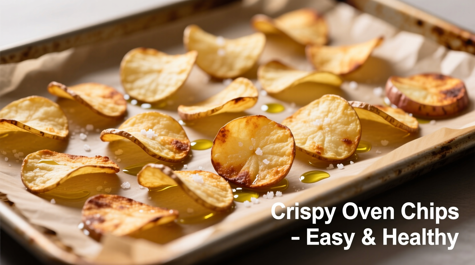 Oven-Baked Potato Chips: Crispy Recipe in 30 Minutes