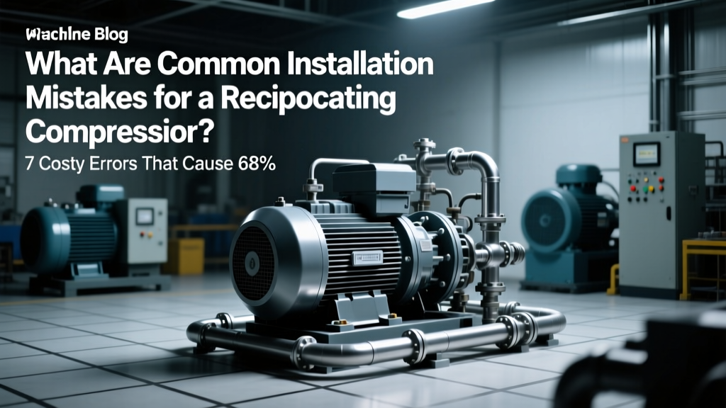 7 Reciprocating Compressor Installation Mistakes to Avoid