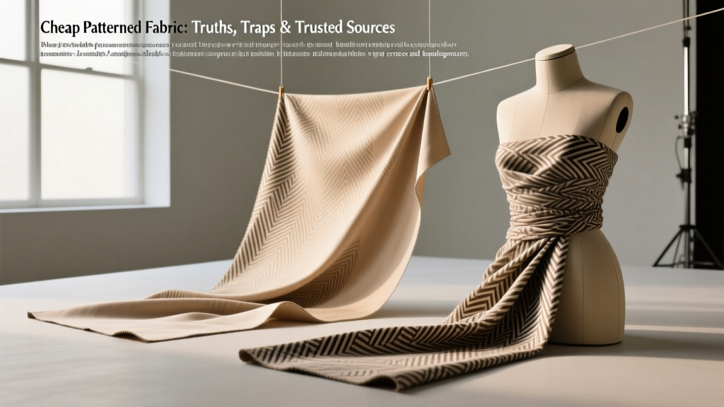 Cheap Patterned Fabric: Truths, Traps & Trusted Sources