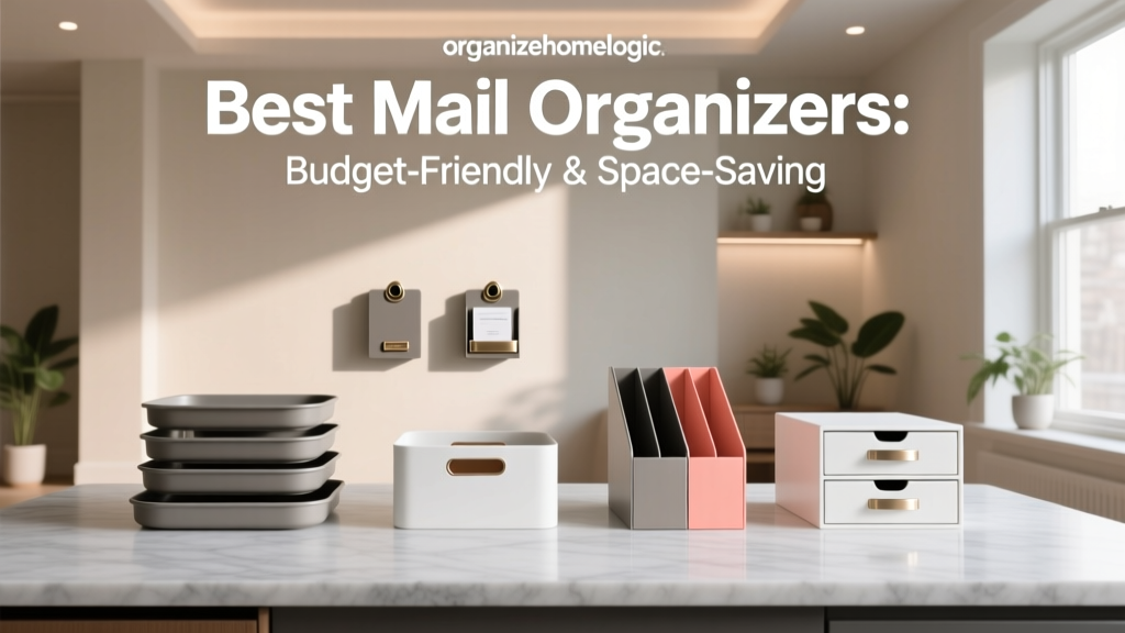 Best Mail Organizers: Budget-Friendly & Space-Saving