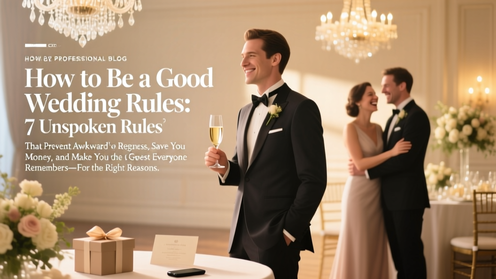 Wedding Guest Rules: 7 Unspoken Tips (2026)