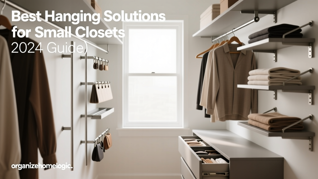 Best Hanging Solutions for Small Closets (2024 Guide)