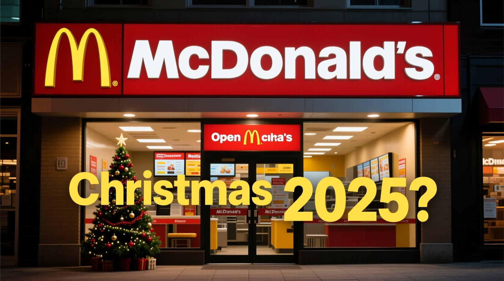 is mcdonalds open on christmas 2024