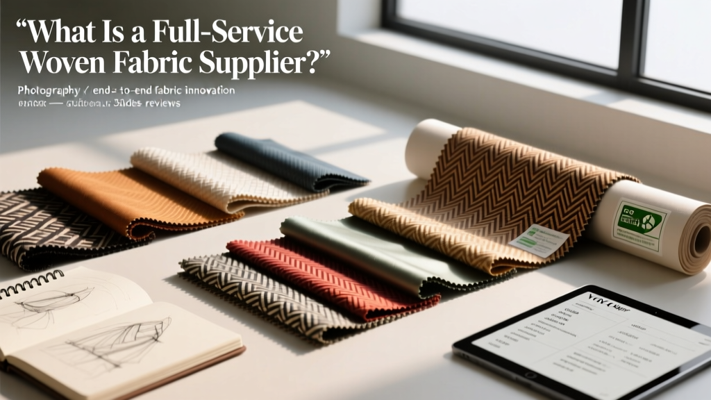 What Is a Full-Service Woven Fabric Supplier?