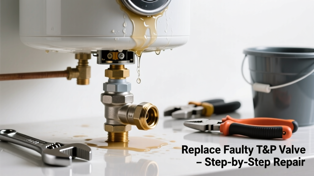 Water Heater Leaking From Top: Replace Faulty Part