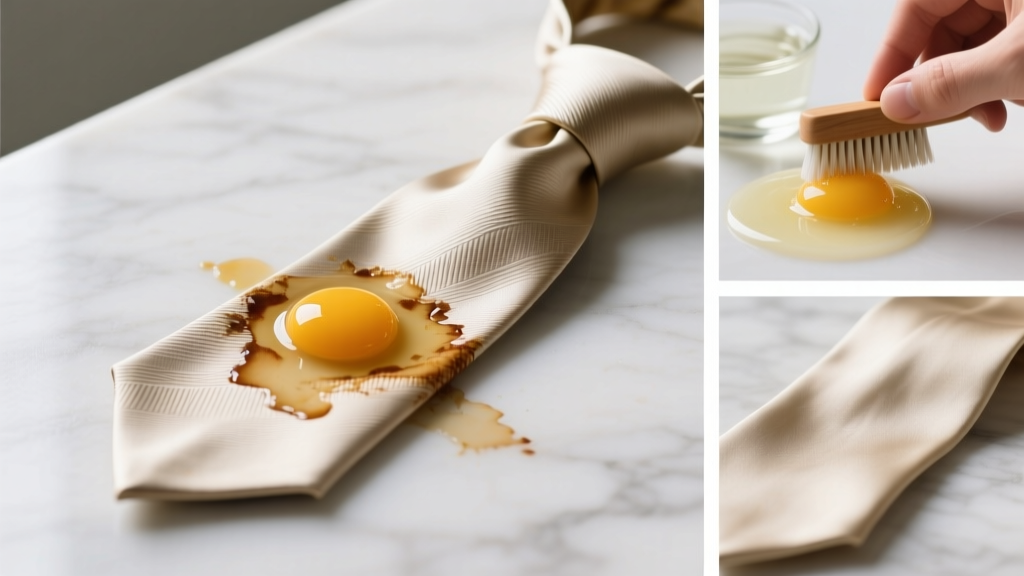 Tested and Proven: How to Get Egg Out of Ties Fast