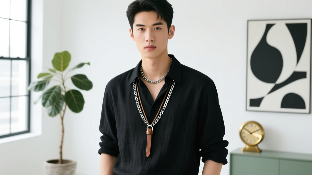 How to Wear a Chain Necklace as a Man: Style Guide