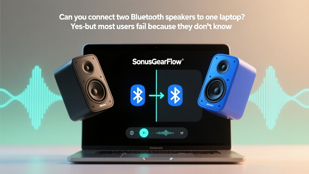 Bluetooth Speakers to One Laptop: Stereo Sync Fix (2026)
