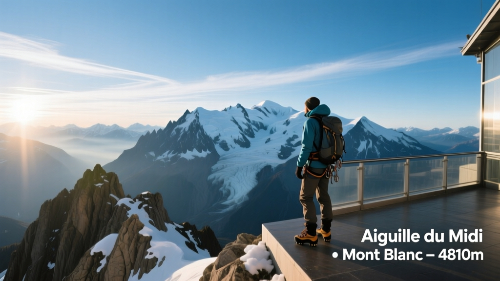 Aiguille du Midi: The Vertical Gateway to Mont Blanc’s Panoramic Majesty