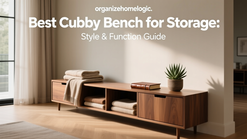 Best Cubby Bench for Storage: Style & Function Guide