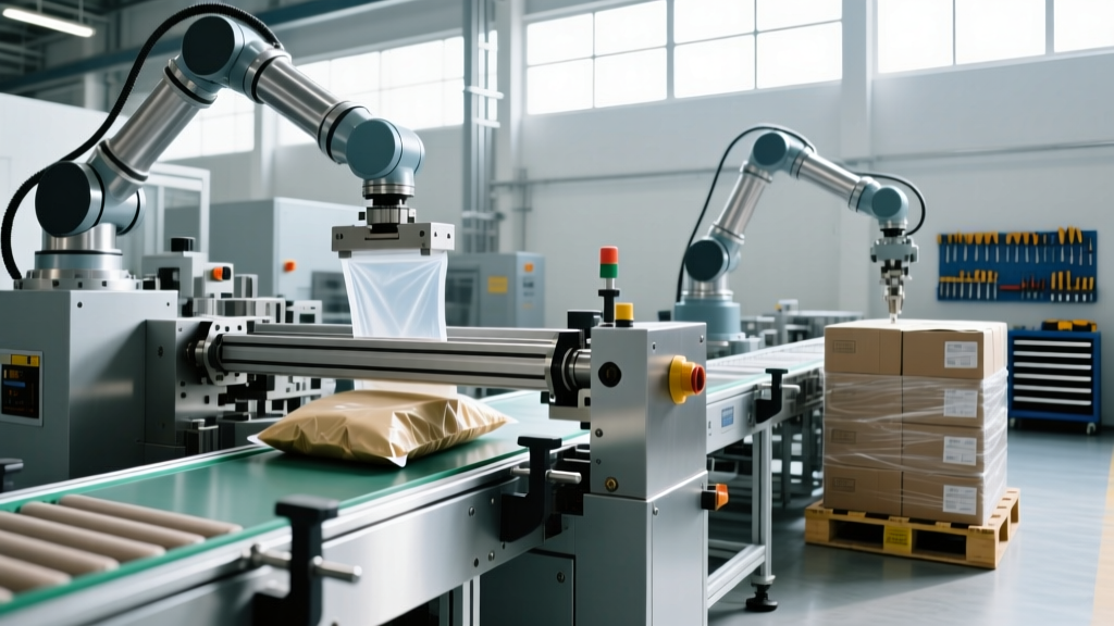 Horizontal Form Fill Seal Packaging Machinery & Palletizer Training