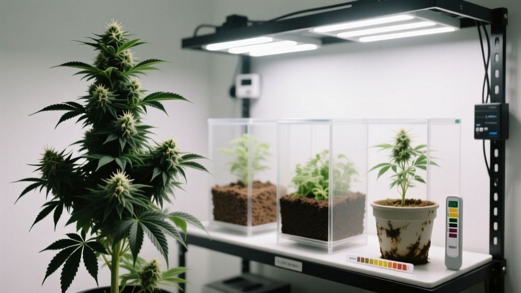 How Tall Do Indica Plants Grow Indoors in Soil?
