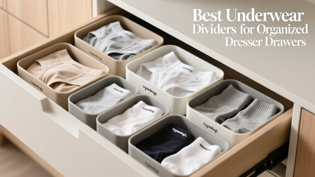 Best Underwear Dividers for Organized Dresser Drawers