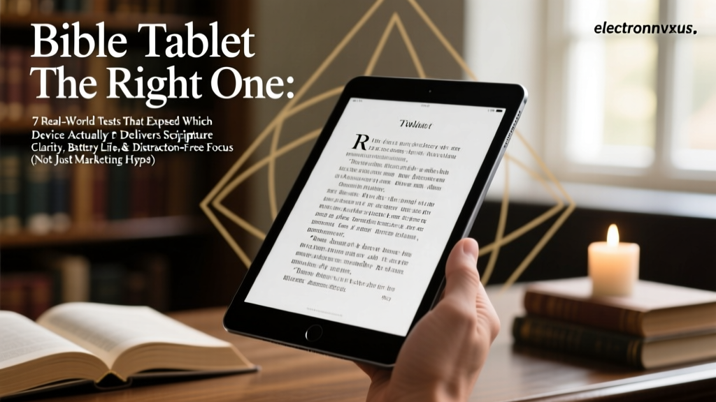 Bible Tablet The Right One: 7 Real-World Tests That Exposed Which Device Actually Delivers Scripture Clarity, Battery Life, & Distraction-Free Focus (Not Just Marketing Hype)