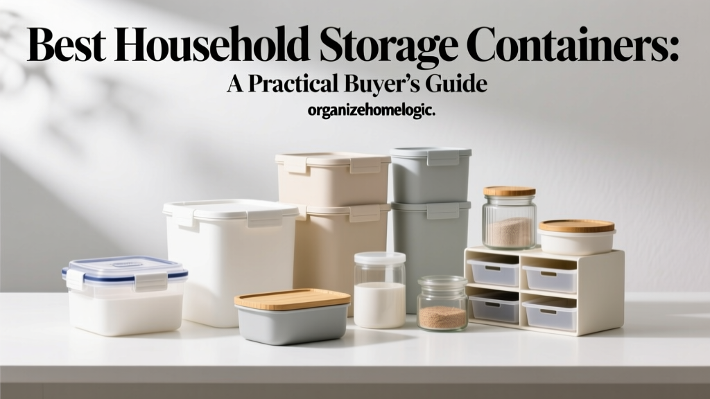 Best Household Storage Containers: A Practical Buyer’s Guide