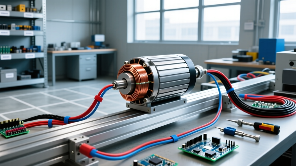 Sizing and Selecting a Linear Induction Motor for Industrial Actuation