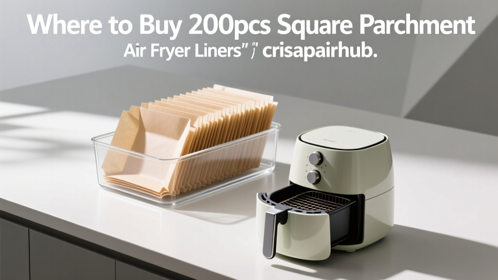 Where to Buy 200pcs Square Parchment Air Fryer Liners