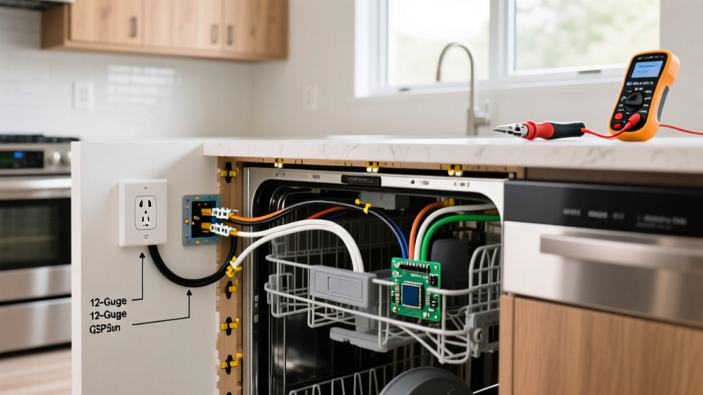 Electrical Wiring for Dishwasher: Kitchen Remodel Planning