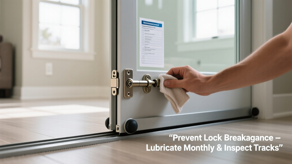 How to Prevent Sliding Glass Door Lock Breakage