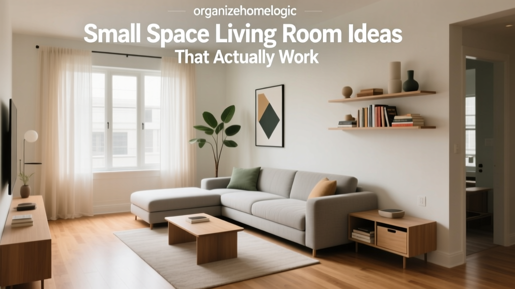 Small Space Living Room Ideas That Actually Work