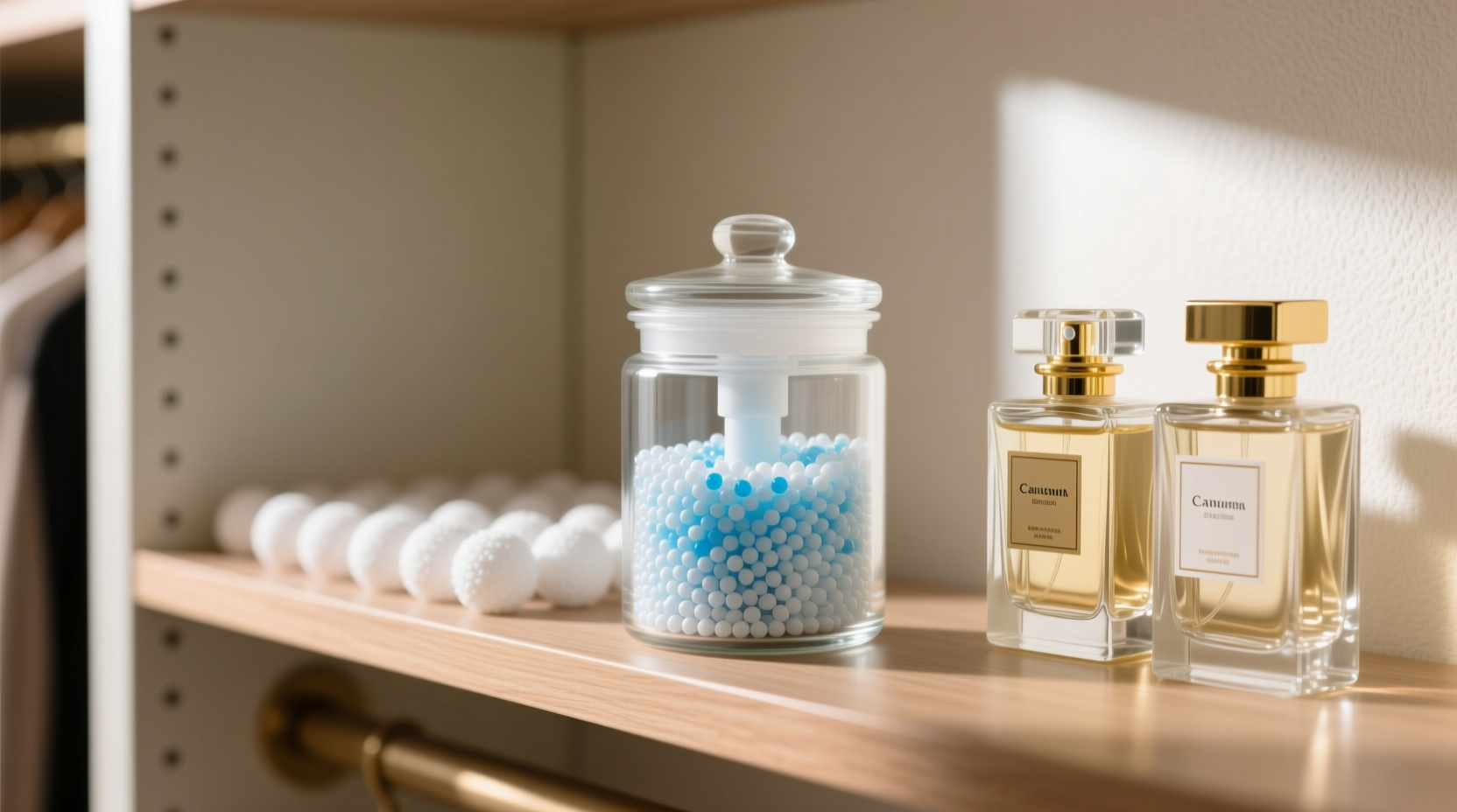 closet dehumidifier beads and perfume safety