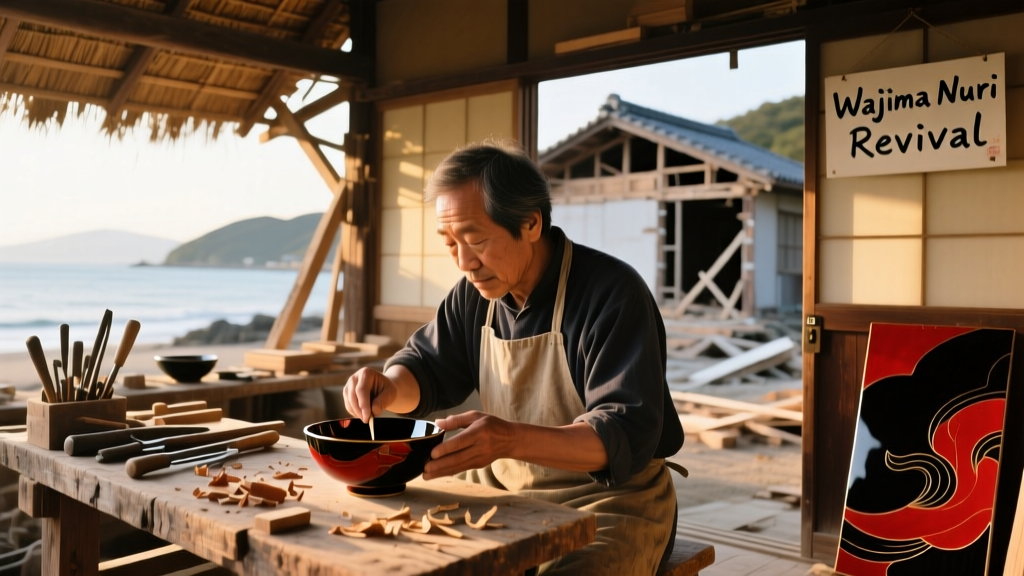 How Japan’s Wajima Nuri Artisans Are Bouncing Back After The Earthquake
