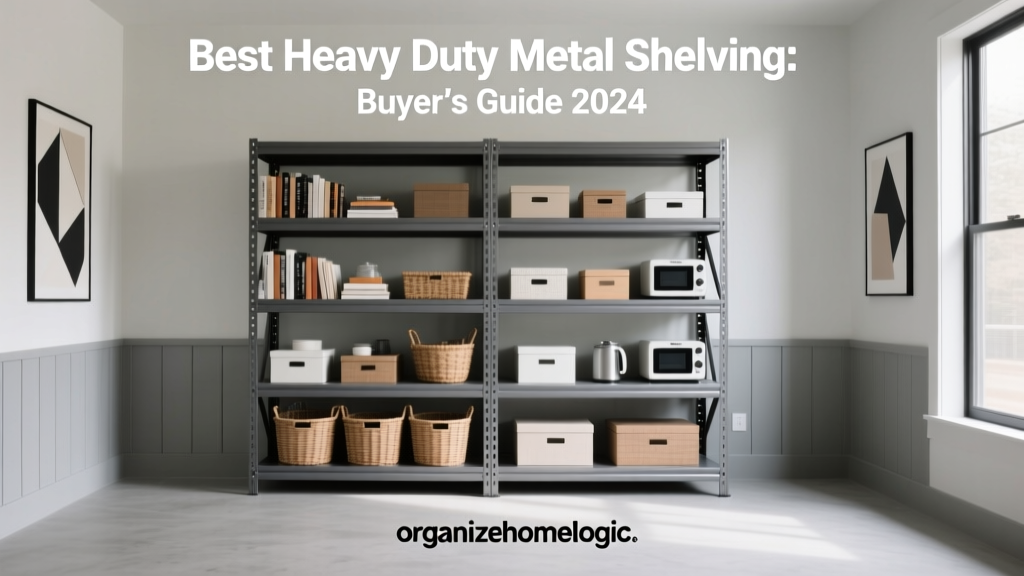 Best Heavy-Duty Metal Shelving: 2024 Buyer’s Guide