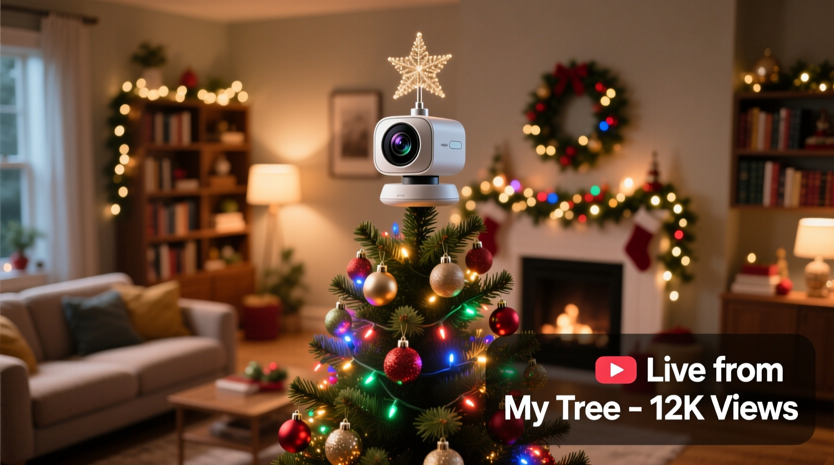 is a tree topper camera worth it to livestream your decorated tree