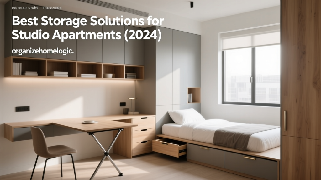 Best Storage Solutions for Studio Apartments (2024)