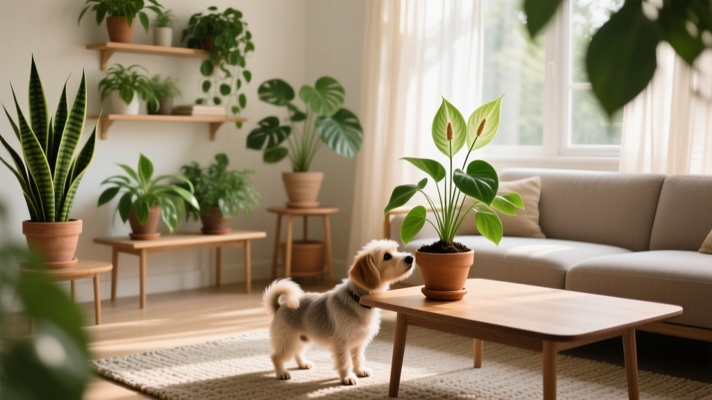 How to Keep Dogs From Eating Indoor Plants