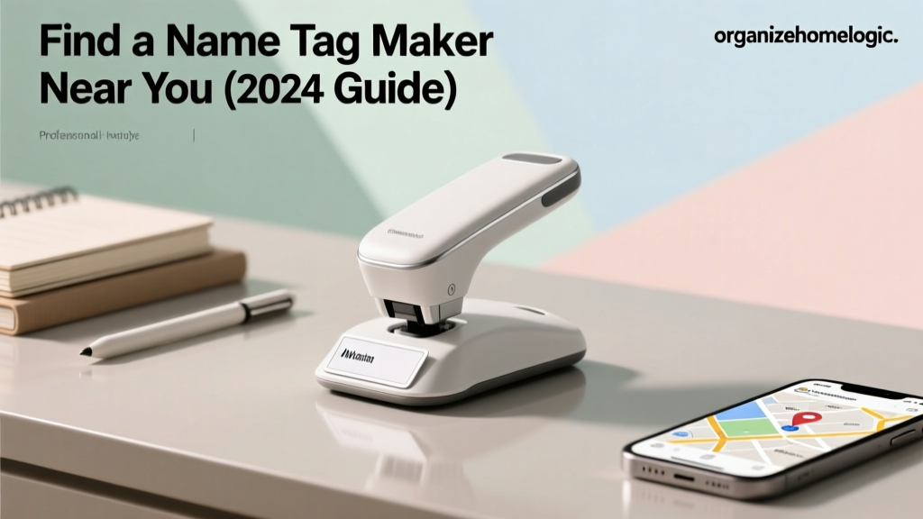 Find a Name Tag Maker Near You (2024 Guide)