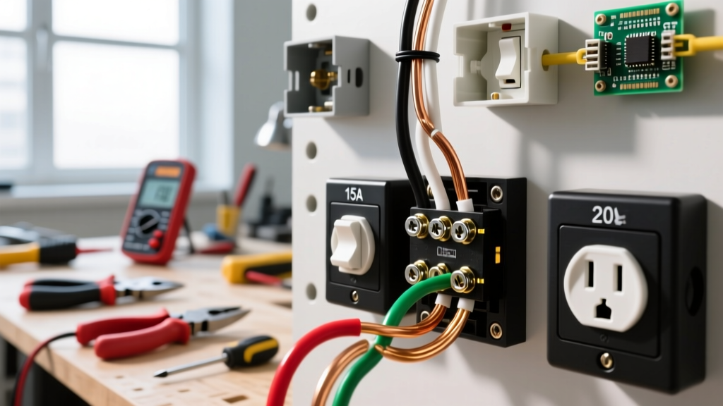 How to Wire an Outlet Plug: 15A and 20A Receptacle Step-by-Step Guide