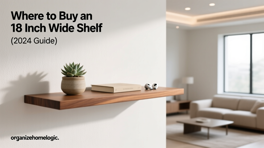 Where to Buy an 18 Inch Wide Shelf (2024 Guide)