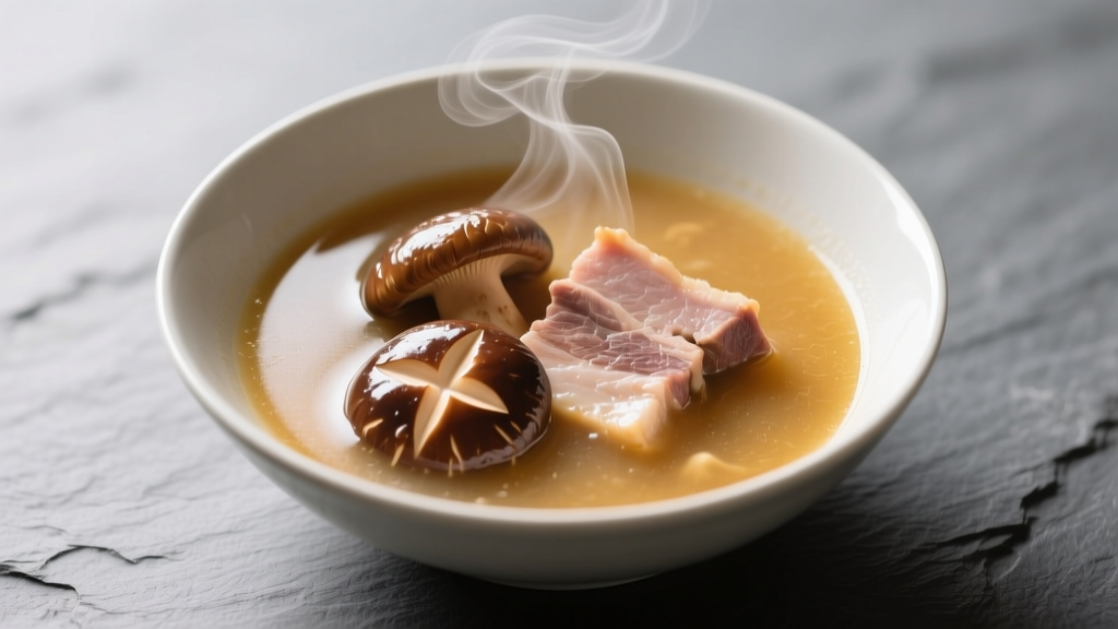 Pork Chop Mushroom Soup: Rich Recipe with Shiitake Boost