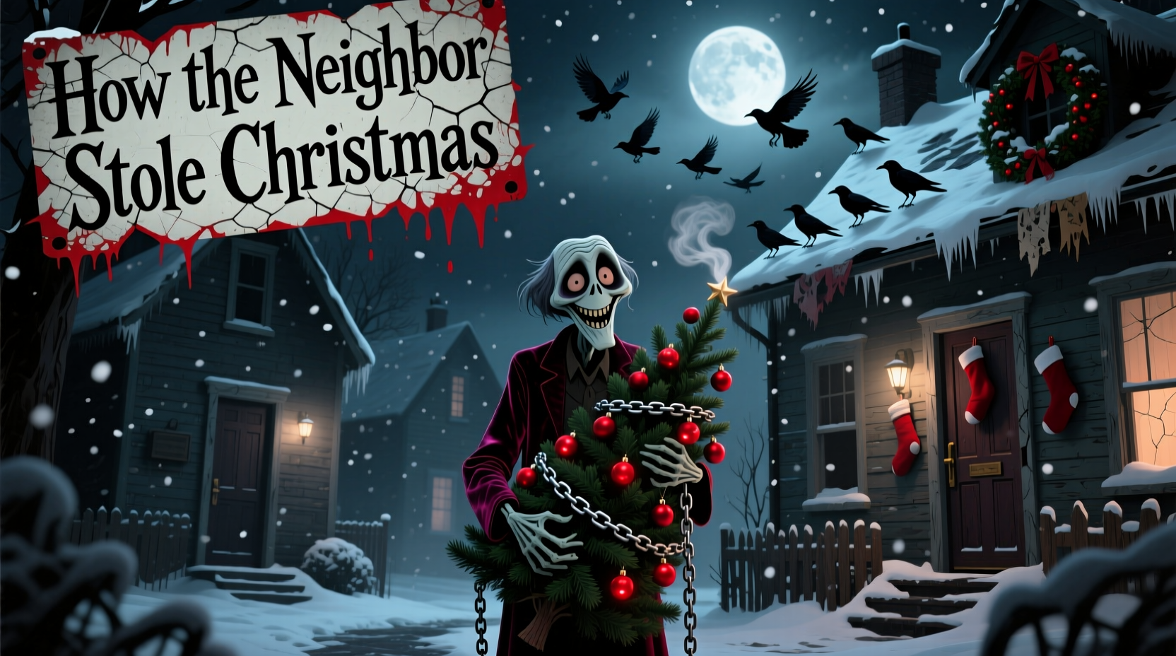 how the neighbor stole christmas