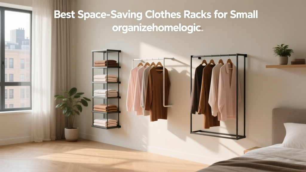 Best Space-Saving Clothes Racks for Small Rooms