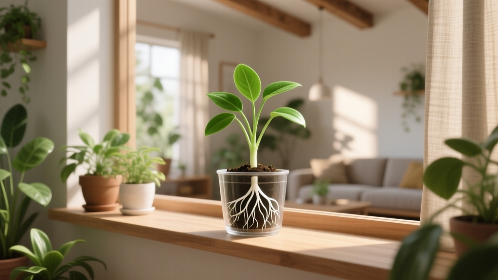Minimum Root Length for Low Light Propagation
