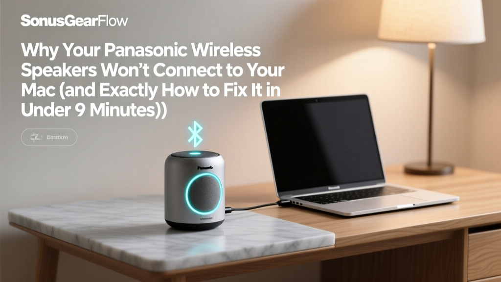 Panasonic Bluetooth Speakers Not Connecting to Mac (2026)