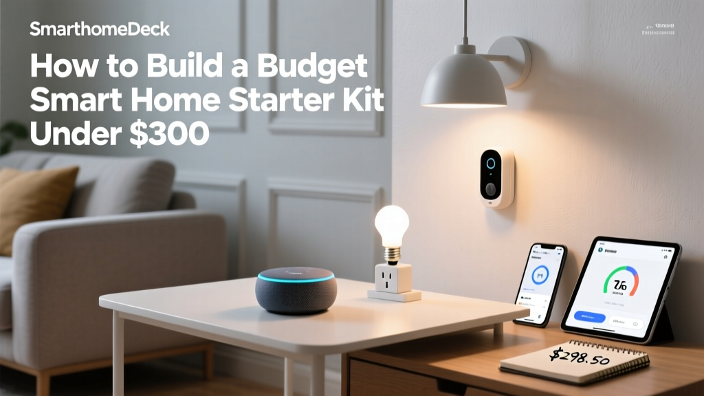 How to Build a Budget Smart Home Starter Kit Under $300
