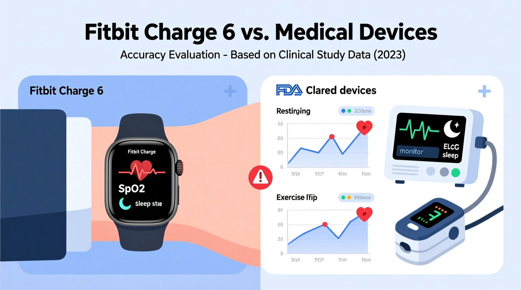 is the latest fitbit charge 6 accurate enough to replace a medical device