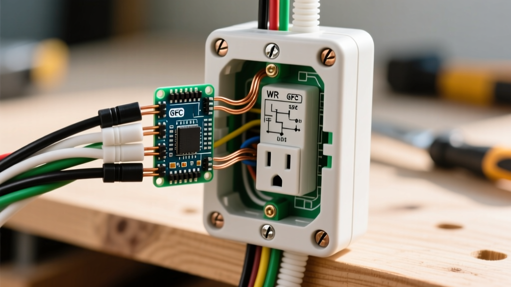 Complete Wiring Diagram for Changing Outdoor Electrical Outlet