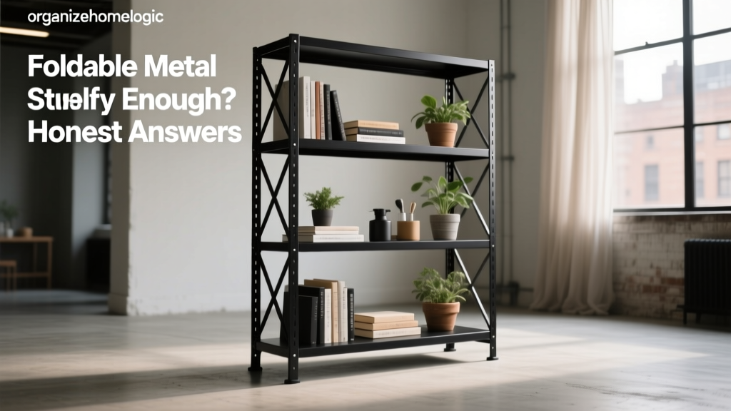 Foldable Metal Shelf Sturdy Enough? Honest Answers